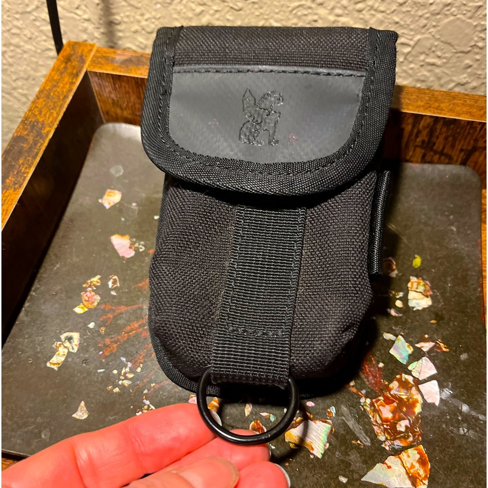 Chrome Industries cycling bag accessory case, Velcro strap